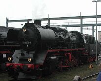 50 3648-8 im Dampflokwerk Meiningen Foto : 01.09.2002 / Tag der offenen Tür