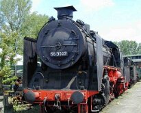 56 3007 (ex. Lübeck-Büchener Eisenbahn / G8.2) Darmstadt-Kranichstein / 01.06.2000 / als Ausstellungsstück beim Jubiläumsfest 30 Jahre Dampfeisenbahn-Verein