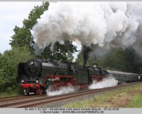 01 066 + 01 202 Foto : Streitmühle 20.09.2008 160 Jahre Schiefe Ebene